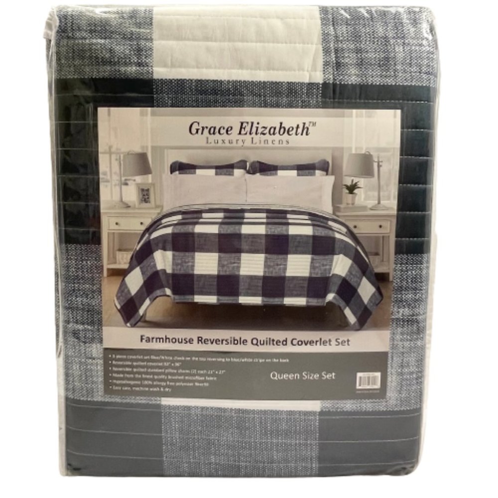 🆕Queen Size Coverlet Set